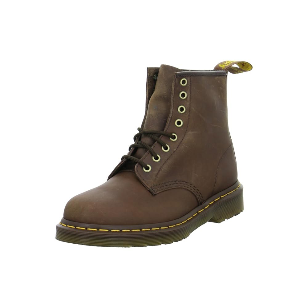 Dr. Martens 유니 1460 크레이지 Horse, 14 Crazy Men Women/13 Gaucho 부츠, 가죽 호스 Dark Brown 6 - 상품 이미지
