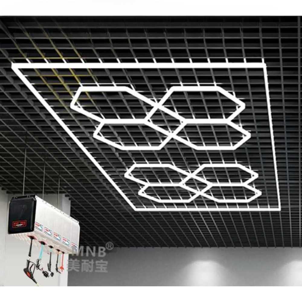 세차장 LED 조명 방수 고광도 작업등 산업용 실내등 화살표 조명 2.4x4.8m - 상세 이미지 4