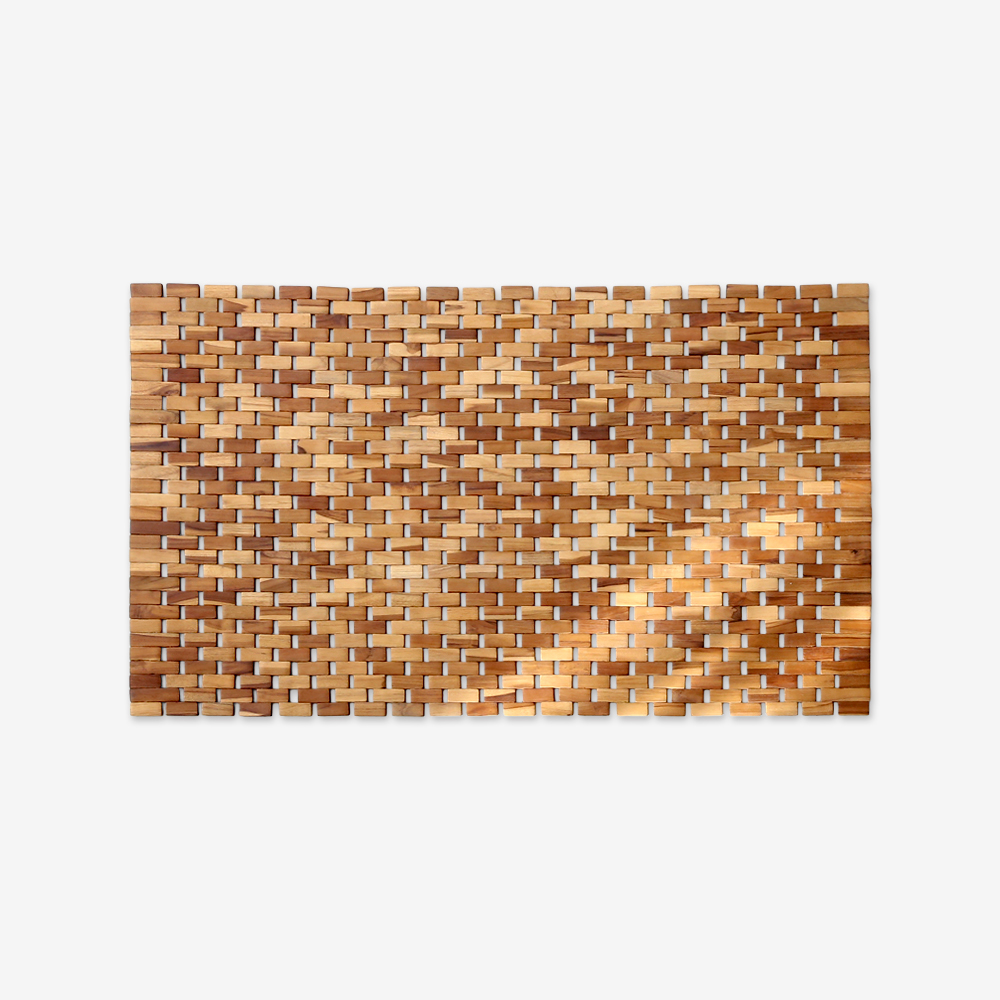 KOMATO 원목롤매트 티크 60x90 C타입 7386.1598, 60x90cm - 메인 이미지