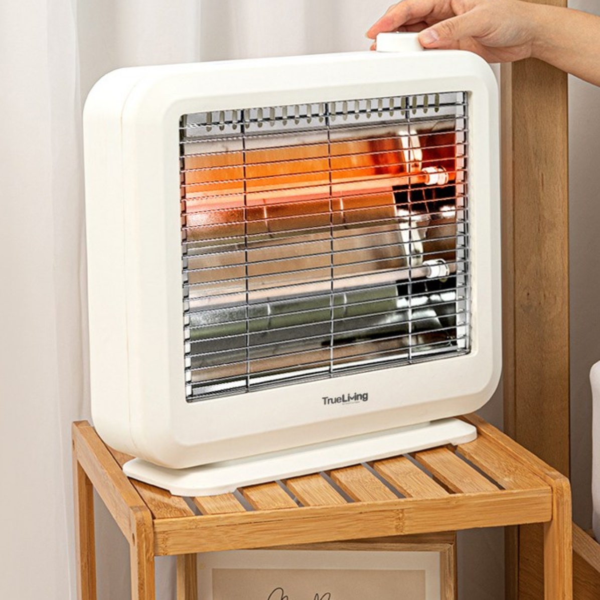 캠핑용 전기 난로 발보온기 책상 밑 사무실 발난로