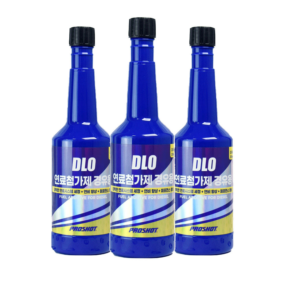 [네이버단독구성] 프로샷 디엘오 연료첨가제 200ml 3개 디젤 스타터팩 - 상품 이미지