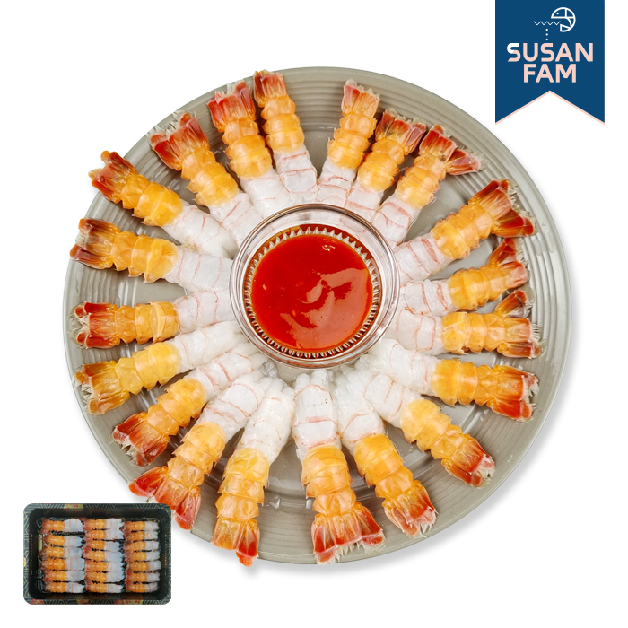 바로먹는 딱새우회 125g 제주 자연산 수산팜 - 상품 이미지