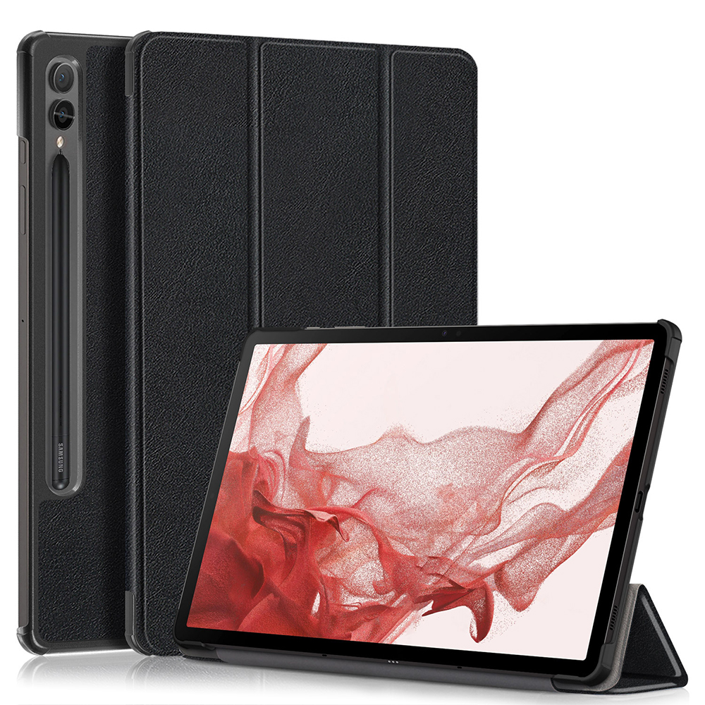 갤럭시탭 S10플러스 갤럭시탭 S9+ 케이스 북커버 스마트 커버 가죽 폴리오 - 상세 이미지 2