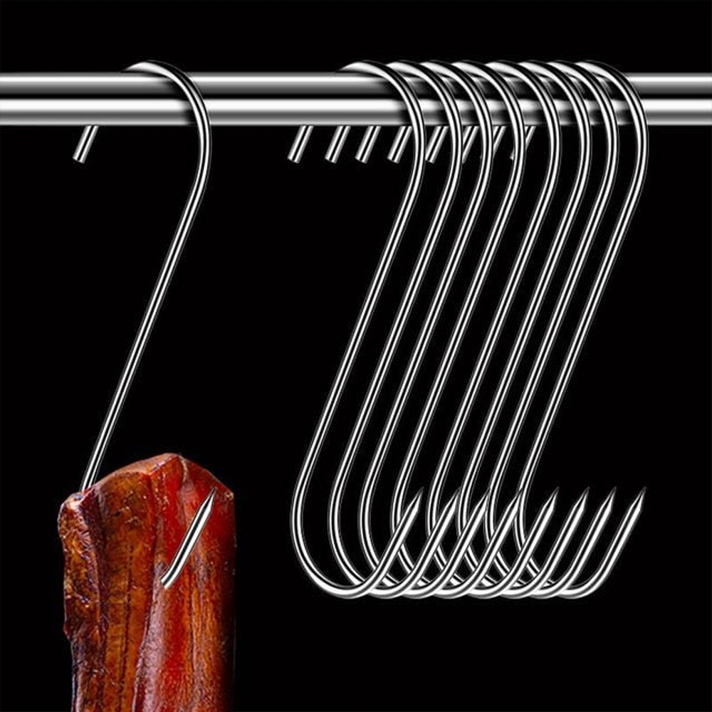 스텐 정육 고기 걸이 S자 후크 고리 22cm - 상품 이미지