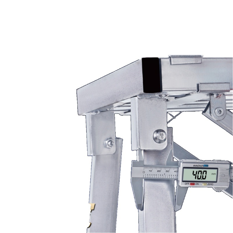 도배용 우마 디딤대 이동식 접이식 말비계 발판 일자 미장 작업대 안전 50-80x30x55-70 1개 - 상세 이미지 5
