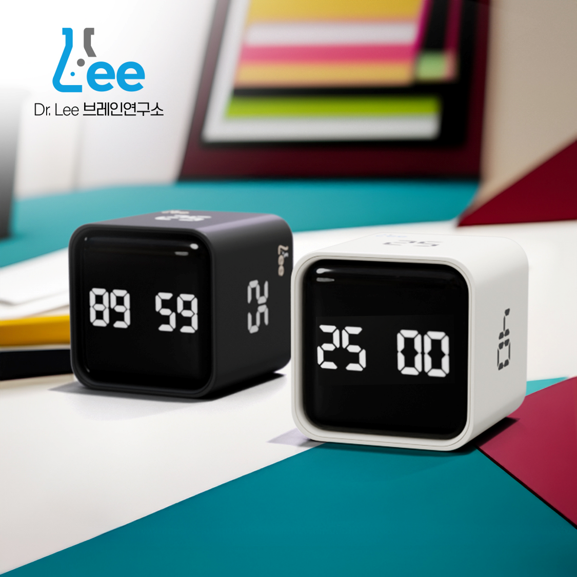 [KAIST 박사 개발] 닥터리 뇌과학 뽀모도로타이머 무소음 시계 구글 타이머