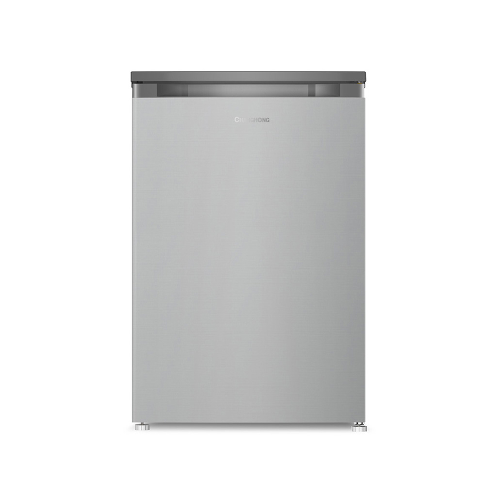 창홍 소형 미니 냉동고 스탠드형 가정용 주방용 실버 85L