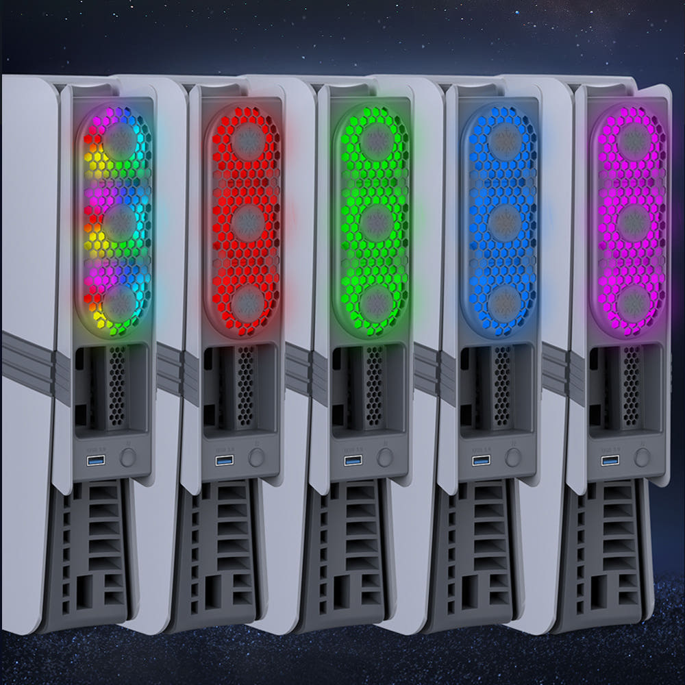 PS5 LED 쿨러 디자인