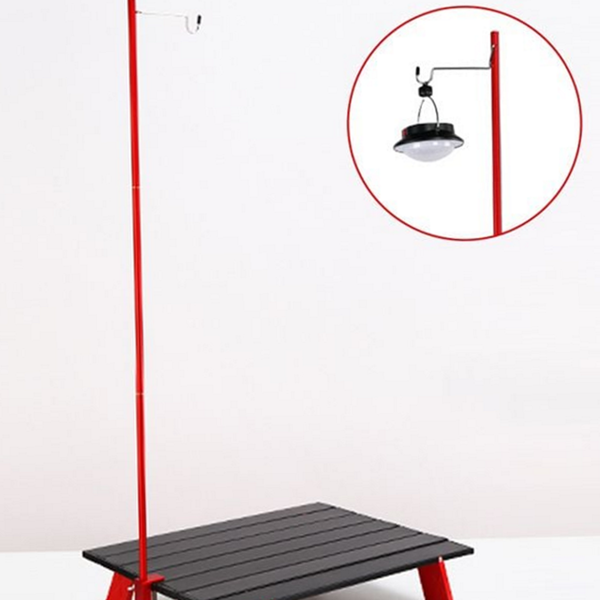 접이식 캠핑 랜턴 걸이 테이블 캠핑 조명 걸이 고정형