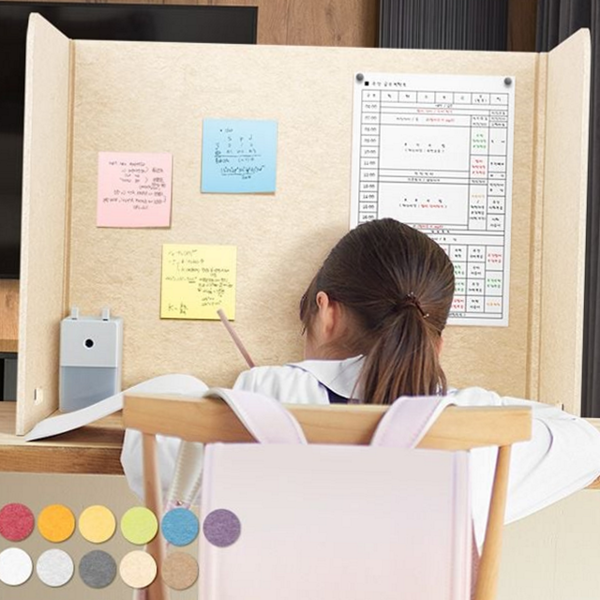 데스크 책상 가림막 학습용 독서실 칸막이 사무용 파티션 공부방 집중