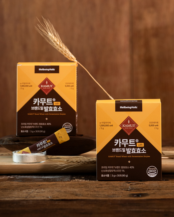 웰빙홀릭 카무트 효소 브랜드밀 곡물 분말 효소 효능 프리미엄 130만 - 상세 이미지 5