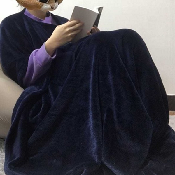 웨어러블 입는 담요 수면 극세사 담요 블랑켓 겨울 - 메인 이미지