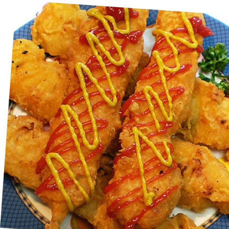 닭다리살 순살 치킨 후라이드 닭꼬치 1kg (100gX10개)