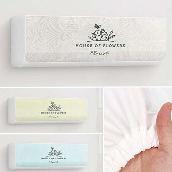 인테리어 벽걸이 에어컨 커버 가리개 대형 에어컨 커버 덮개 보관