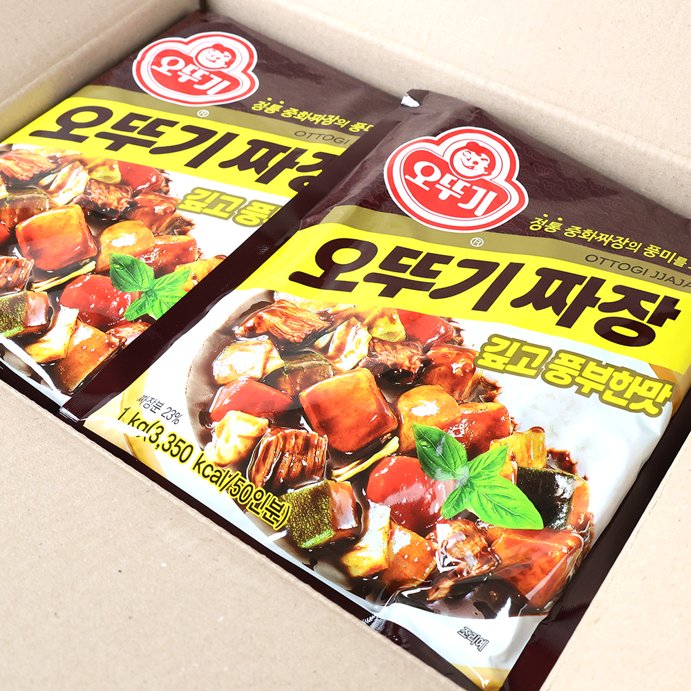 오뚜기 짜장가루 짜장분말 업소용 1kg, 10개 - 상세 이미지 4