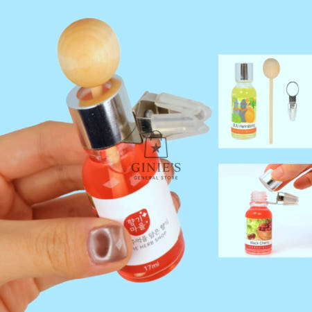 지니샵 차량용 에어컨 디퓨저 탈취 17ml 실내공기개선 선물용 악취흡착