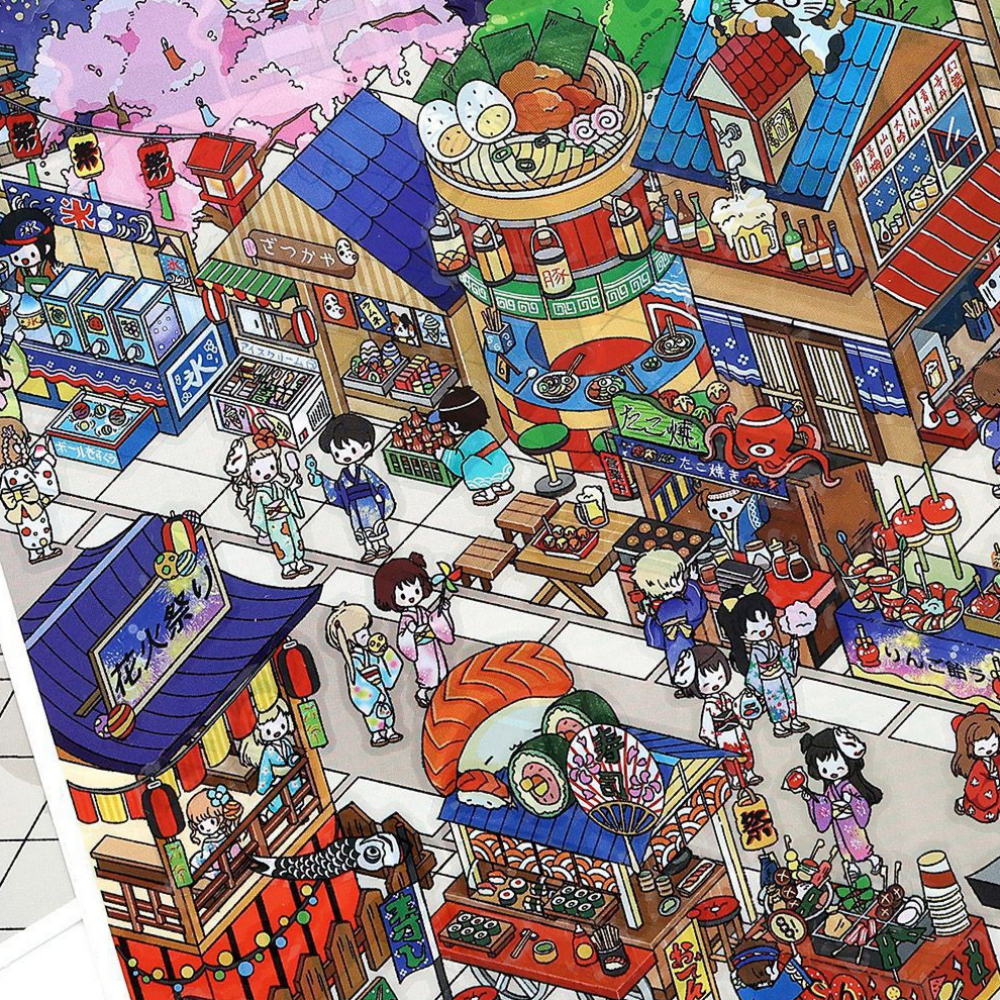 3D 방꾸미기 스티커 대형 잡화점 이미지 3