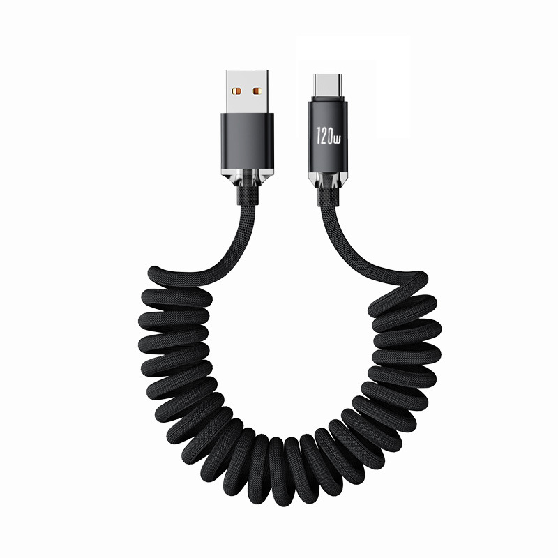 옵토프로 스프링 USB A to C 타입 고속충전 케이블 1m - 상세 이미지 3
