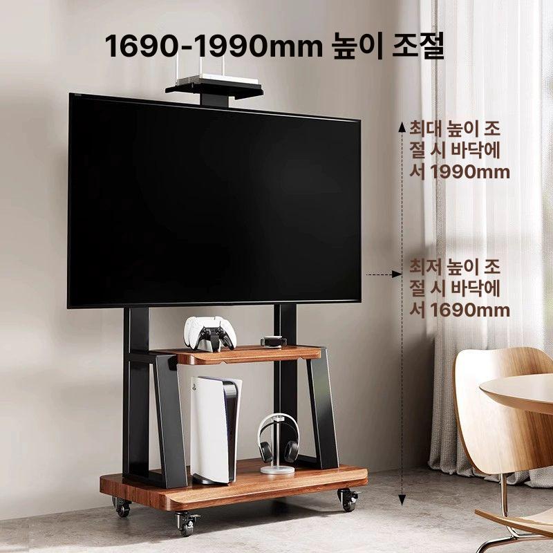 TV 거치대 각도 조절 브라켓 거실 매장 티비 벽걸이 스탠드 - 상세 이미지 2