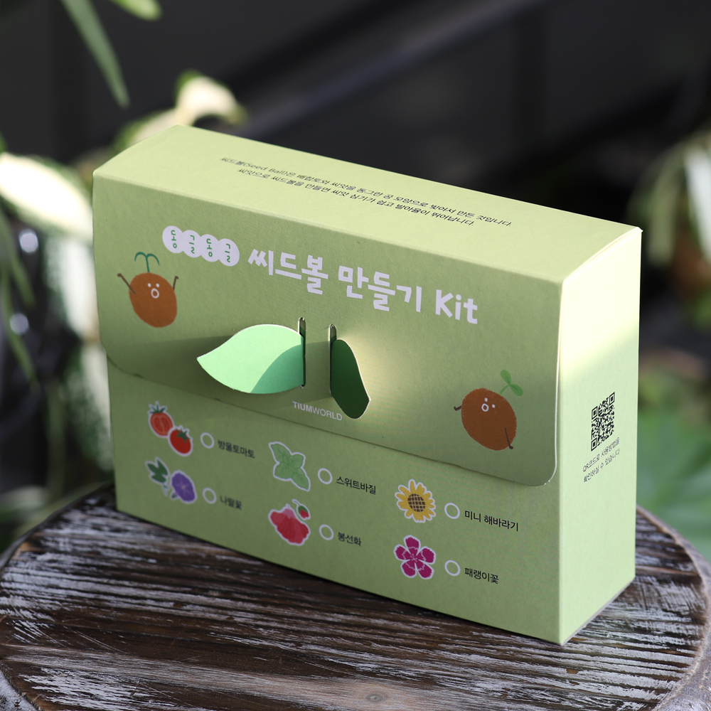 씨드볼 만들기 키트 씨앗키트 식물키우기 새싹 자연학습 틔움세상 이미지 7