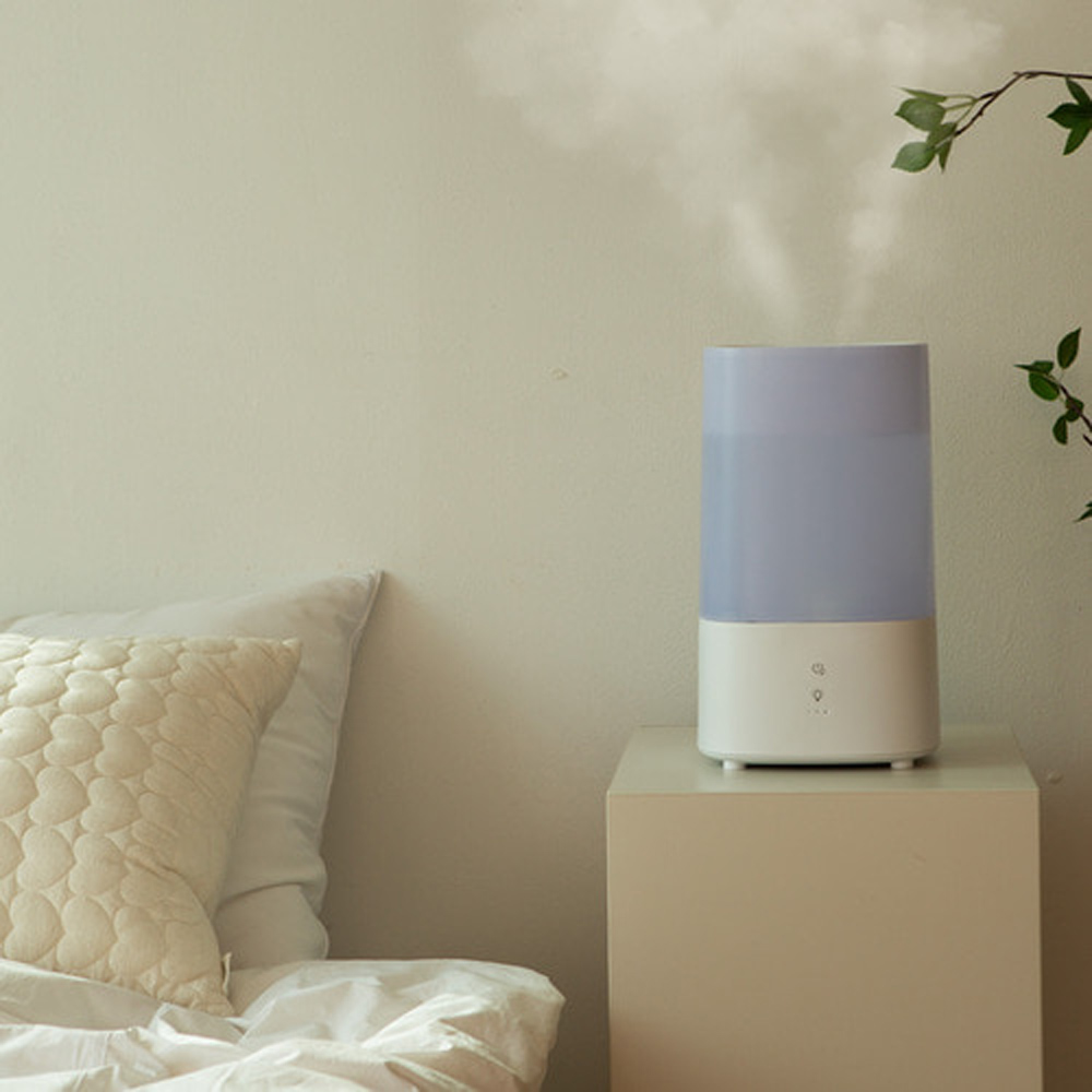 사무실 탁상용 가습기 무소음 통세척 세척편한 타워형 저소음 4L