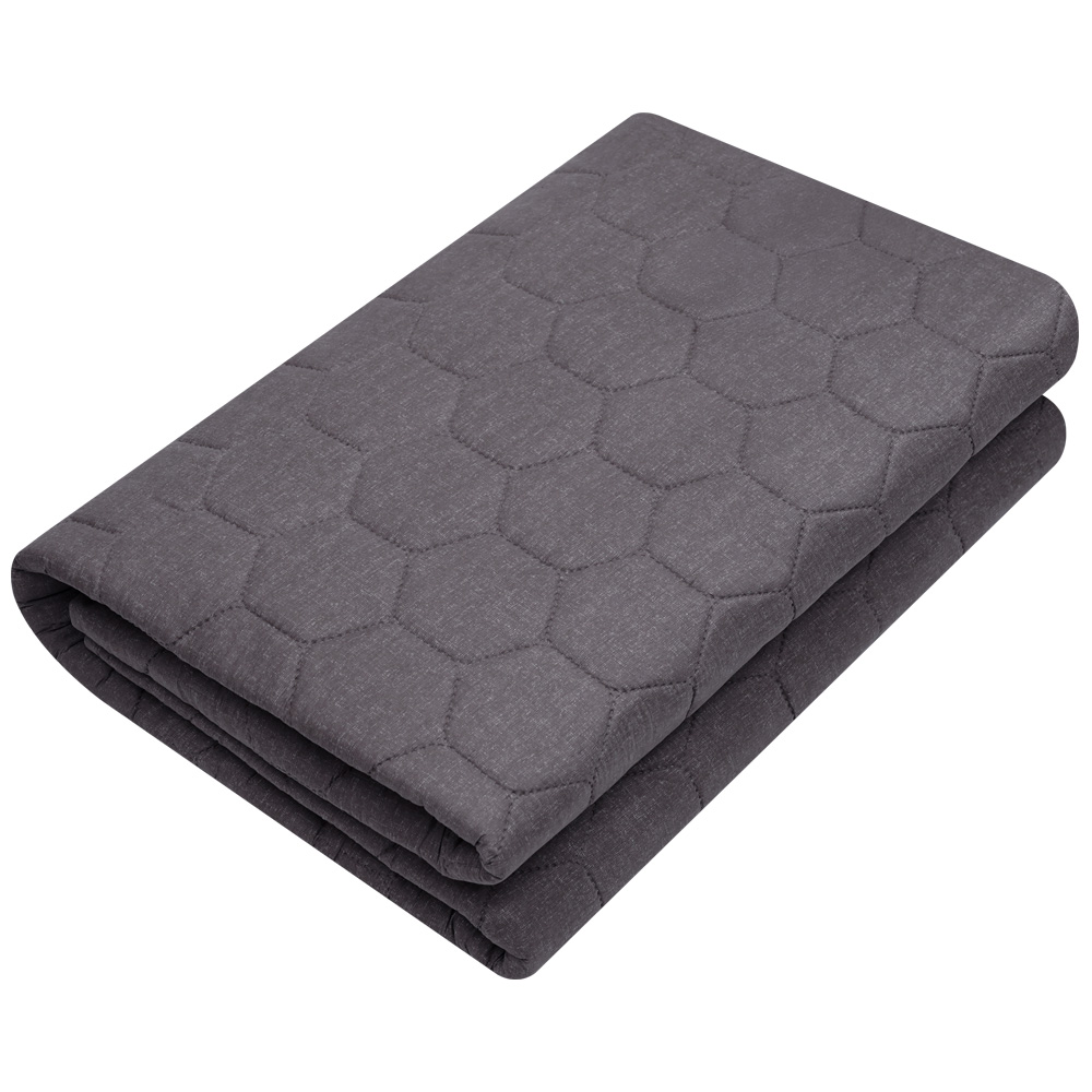 곰표한일 카본 탄소매트 전자파없는 IOT원격제어 전기요 1인용 네츄럴그레이 미니싱글