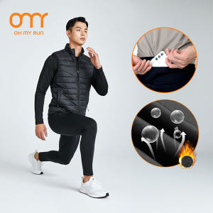 남자 러닝바지 겨울 트레이닝 조거팬츠 마라톤복장 운동 기모 조깅웨어 착용 후기 | 사이즈/핏 총정리 - 상품 이미지 1