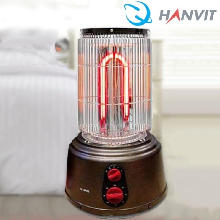 원통형 난로 온풍팬히터 타이머 근적외선히터 거실 미용실난방기