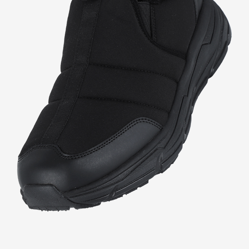 손 안 대고 신는 바로인 드론 따뜻한 기모 방한 슬립온 겨울 운동화 스니커즈