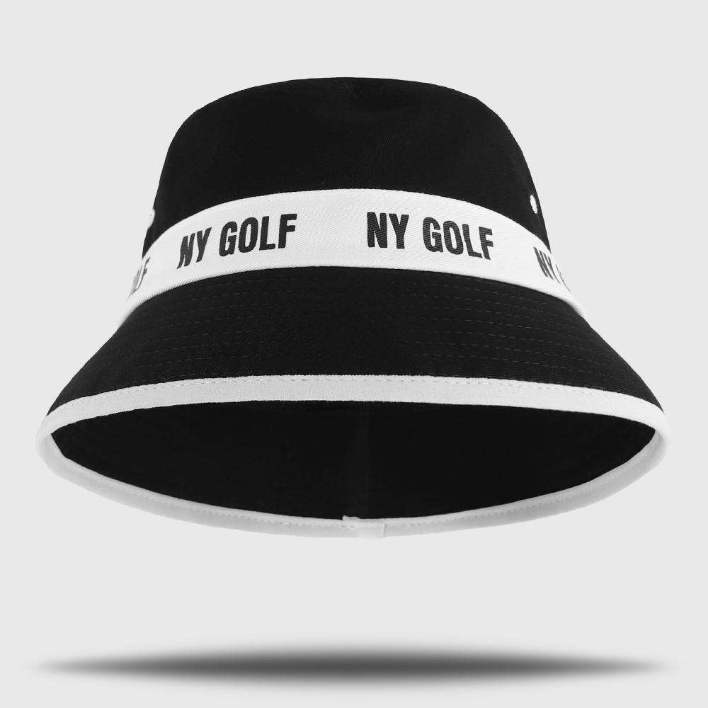 국내제작 탄탄 골프 버킷햇 NY GOLF 라인 벙거지모자 창모자 - 상세 이미지 2