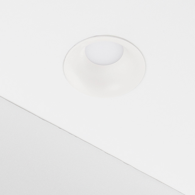 더쎈 LED 다운라이트 델링 7.5cm(3인치) 15W 움푹 슬림테 매입등 플리커로우 매립등 - 상세 이미지 4