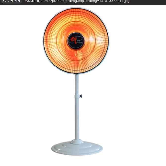 공업용 산업용 공장용 난로 사무실 선풍기히터 대형 하이라이트 히터 68cm