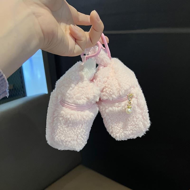 마이멜로디 동전 지갑 소형 가방 파우치 화장품 이어폰 휴대용 걸이 소품 보관 수납 - 상세 이미지 3