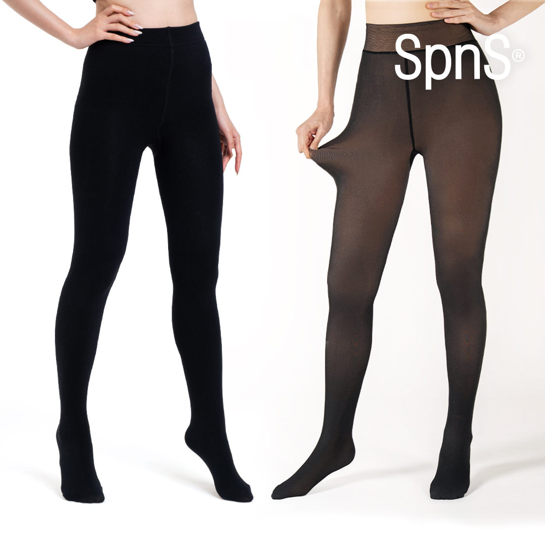 날씬해 보이는 겨울 시스루 기모 스타킹 검정 착시 고탄력 44-88 학생 타이즈 살색 페이크 스타킹 N배송 제품 이미지