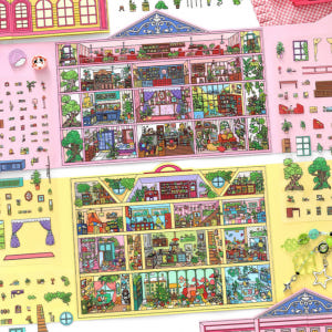 3d스티커 방꾸미기 대형 인형아파트 실사용 후기 | 효과 있을까? - 상품 이미지 1