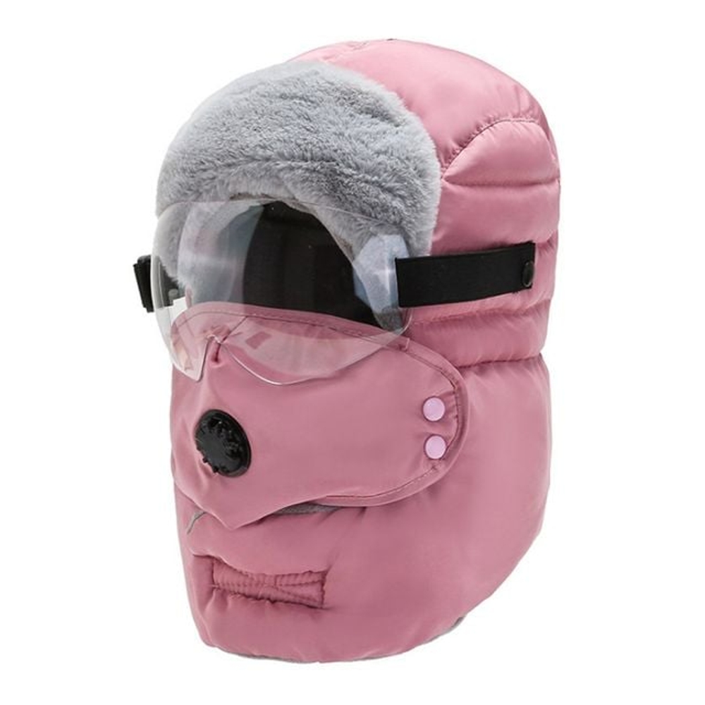 겨울 방한 군밤 모자 3종 세트 항공 스키모자 - 상세 이미지 5