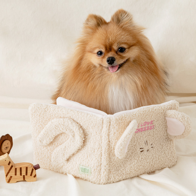 봉봉그린 플러피 스너피북 노즈워크 강아지 장난감