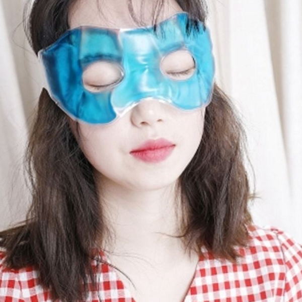 쿨링 아이스 안대 숙면 수면 안대 피로 부기 완화 - 메인 이미지