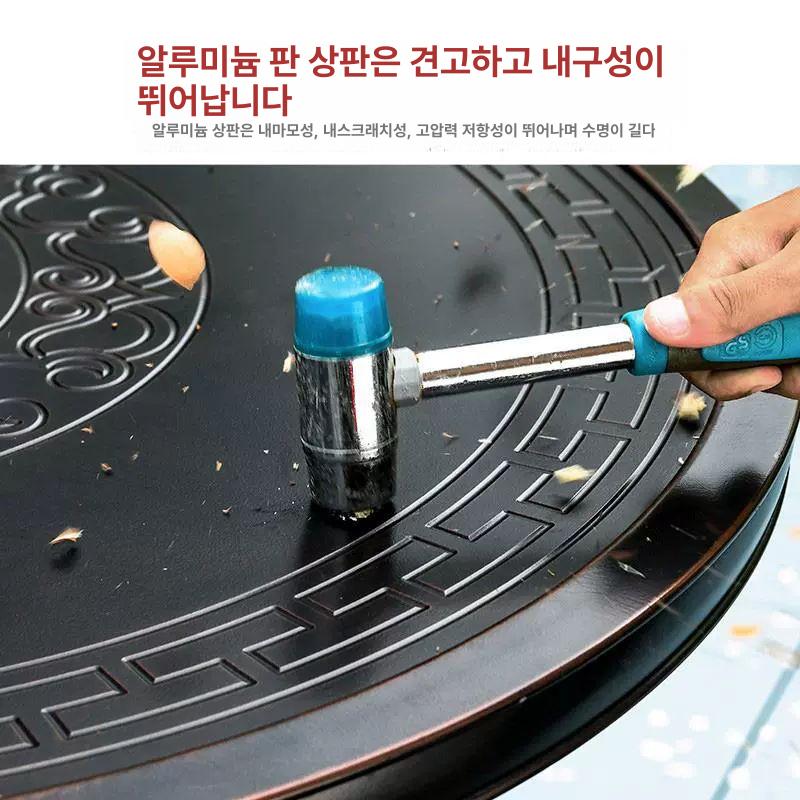 철제 야외 테이블 의자 세트 카페 테라스 정원 가구 - 상세 이미지 3