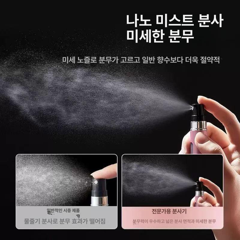 휴대용 미니 향수공병 소분 리필용기 편리한 케이스 여행용 1+1 쿨블랙+로즈레드 - 상세 이미지 3