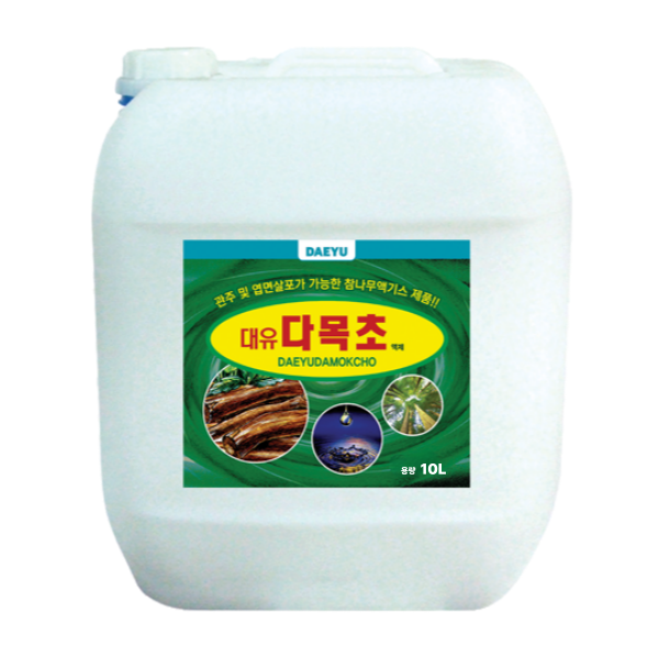 대유 다목초 액제 참나무 목초액 현미발효식초 토양개량 작물생육촉진 10L, 1개입 - 상품 이미지