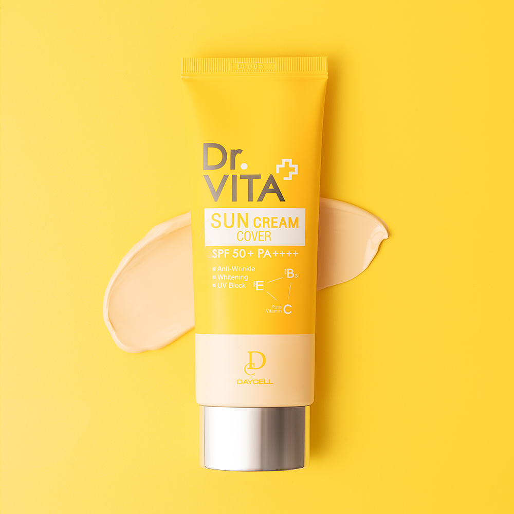 닥터비타 비타민 선크림 커버 60g SPF50+ PA++++ - 상세 이미지 3