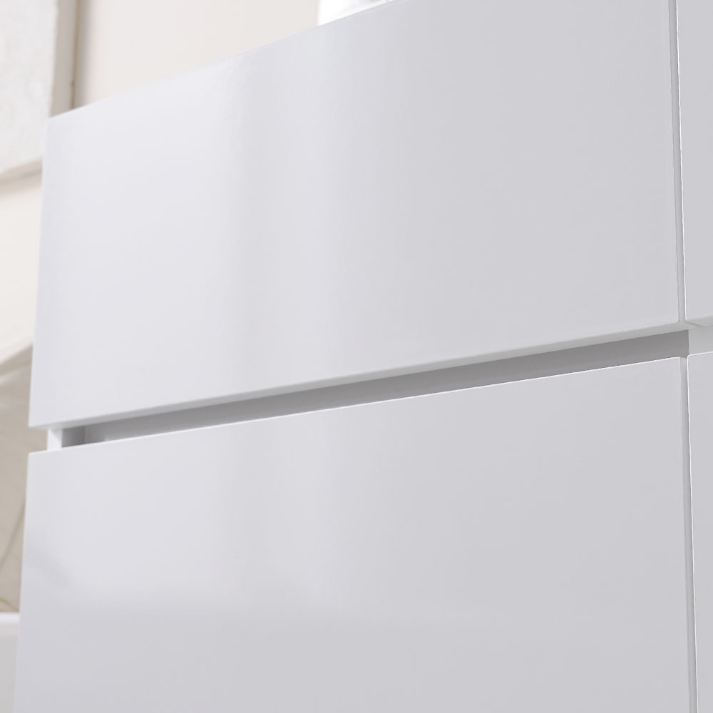 앤유 틈새 심플한 서랍형 화장대 서랍장 1000