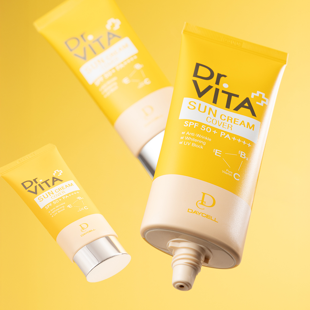 닥터비타 비타민 선크림 커버 60g SPF50+ PA++++ - 상세 이미지 5