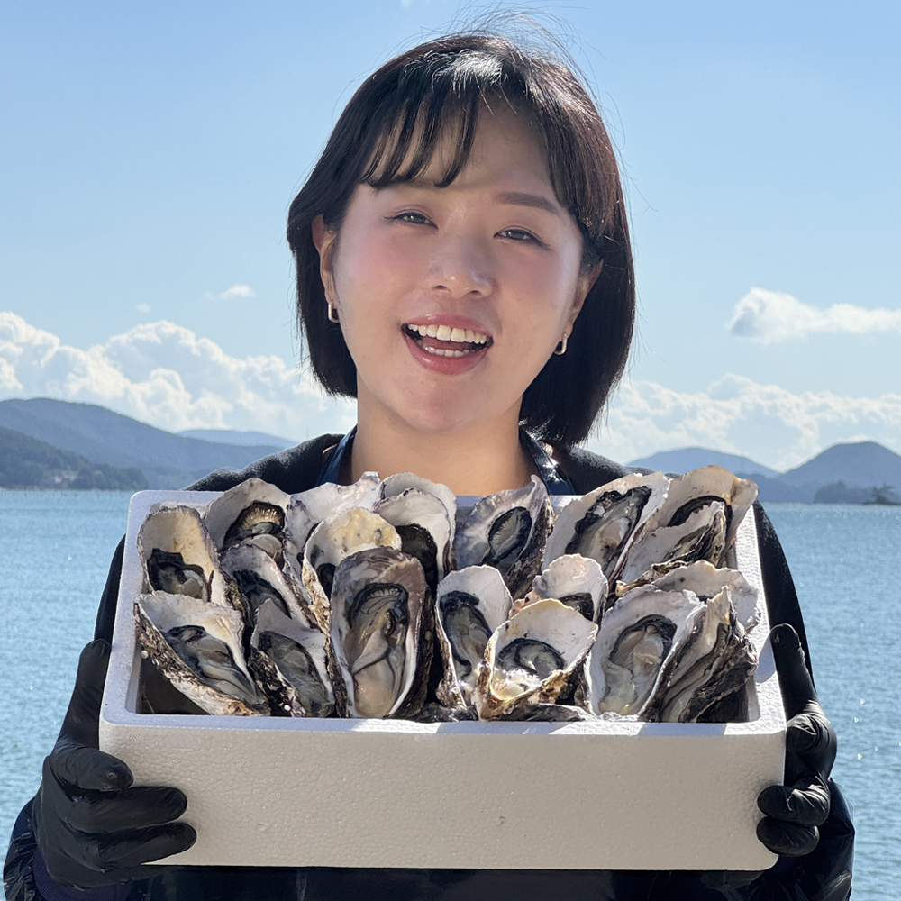 통영 생굴 500g 굴 석화 하프셀 제철 통영굴 제철 캠핑음식 제품 이미지