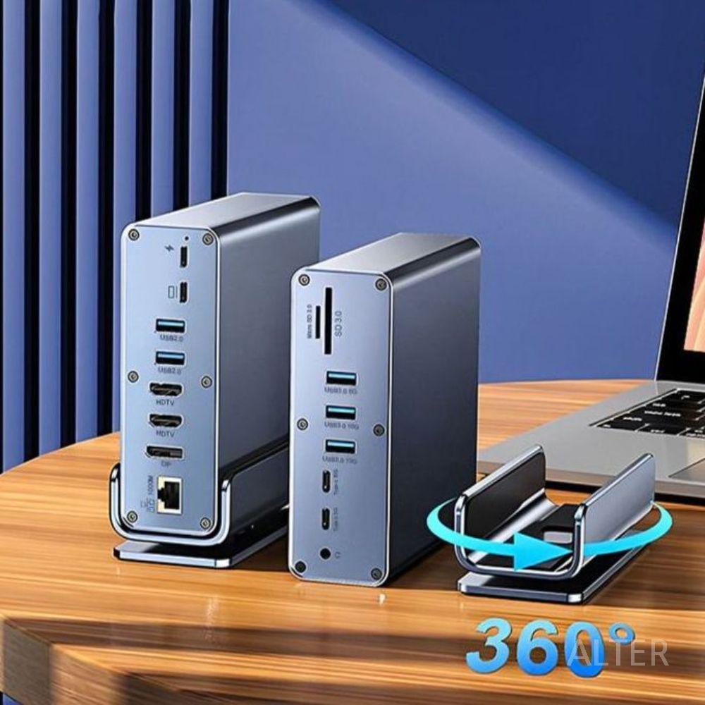 USB 멀티 허브 도킹스테이션 C타입 독스테이션 HDMI 노트북 - 상세 이미지 3