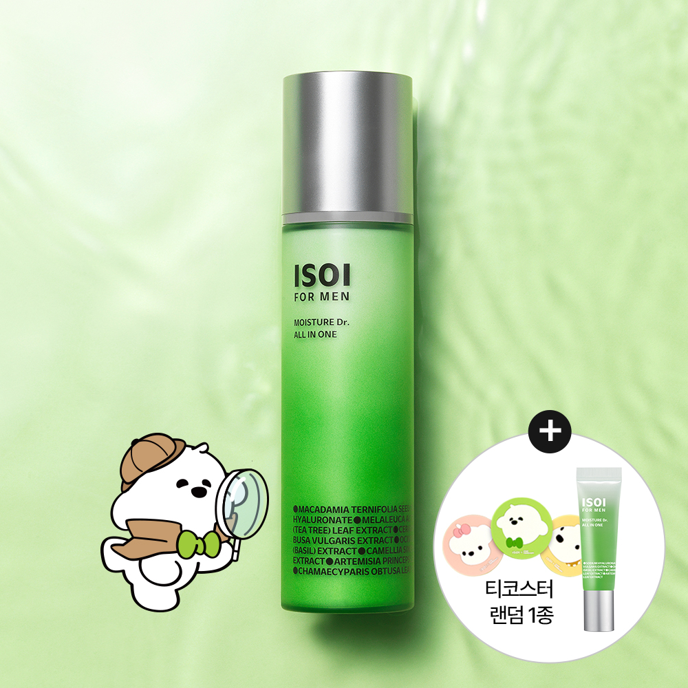 [아이소이] 포 맨 모이스춰 닥터 올인원 100ml (장수진 수분 올인원) - 상품 이미지