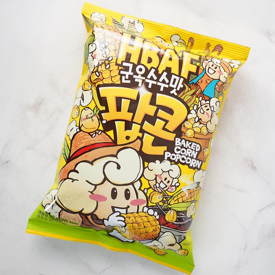메가마트 HBAF 바프 군옥수수맛 팝콘 80G - 상세 이미지 2
