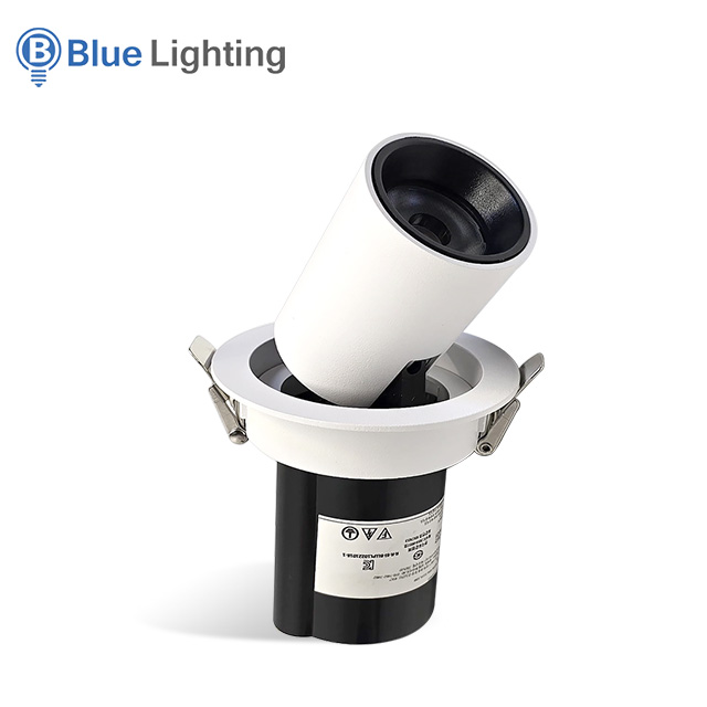 딥써클 LED 다운라이트 10cm(4인치) 집중형 COB 15W 플리커프리 각도조절 매립등 - 상품 이미지