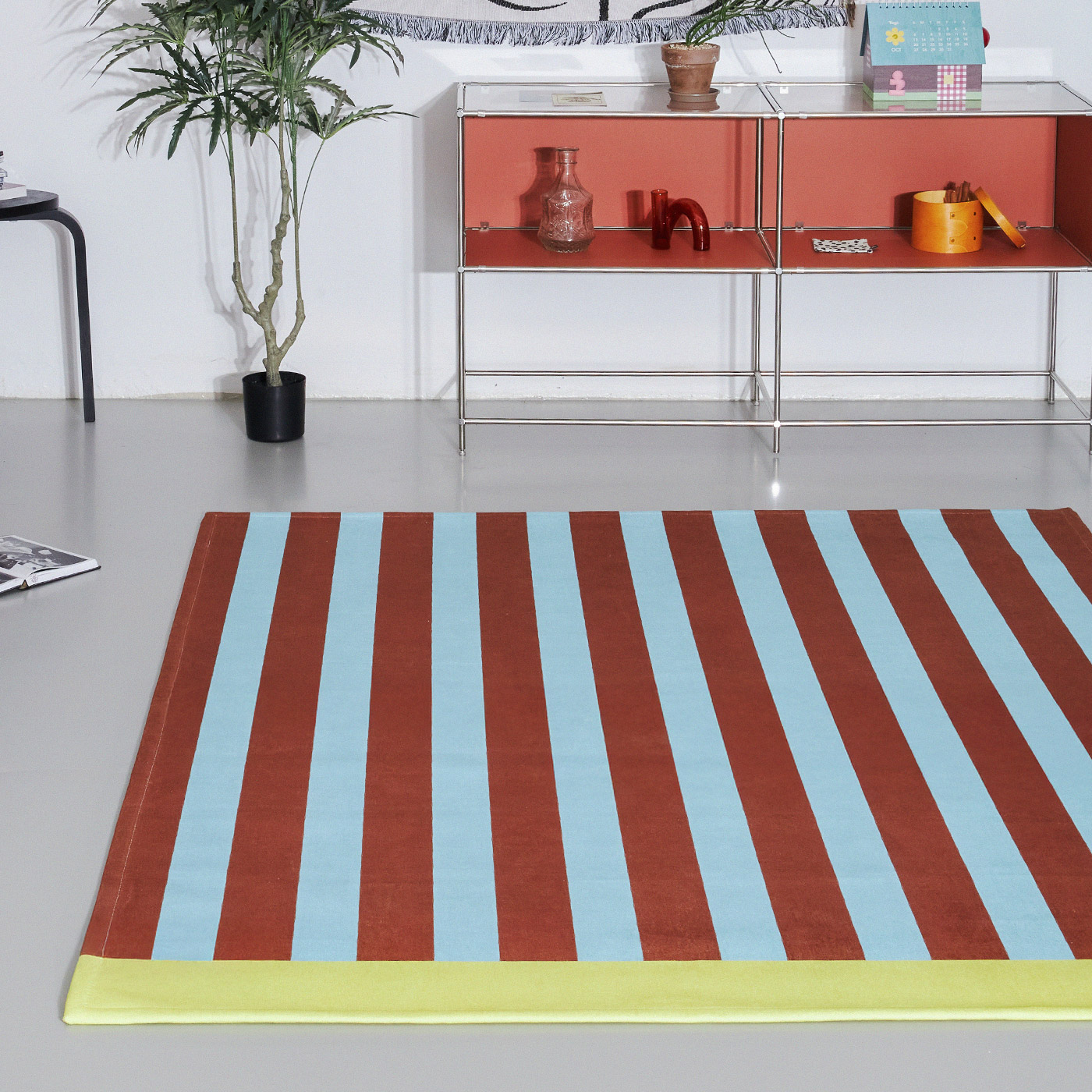 Graphic Flat Rug Skybrown, 100x150cm 이미지 8